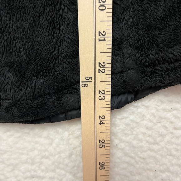 The North Face Fleece Jacket Womens S Black Osito Full Zip High Pile Soft Fuzzy - Picture 3 of 10